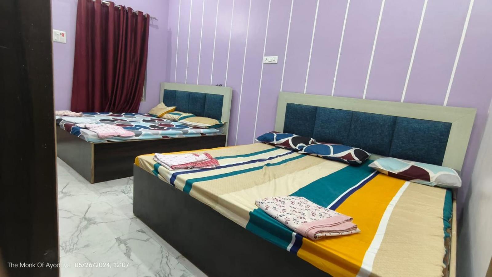 Shree Ayodhya Dham Guest House 300 Meter From Sri Ram Temple Free Pick Up , Drop , Breakfast & Wifi Exteriör bild