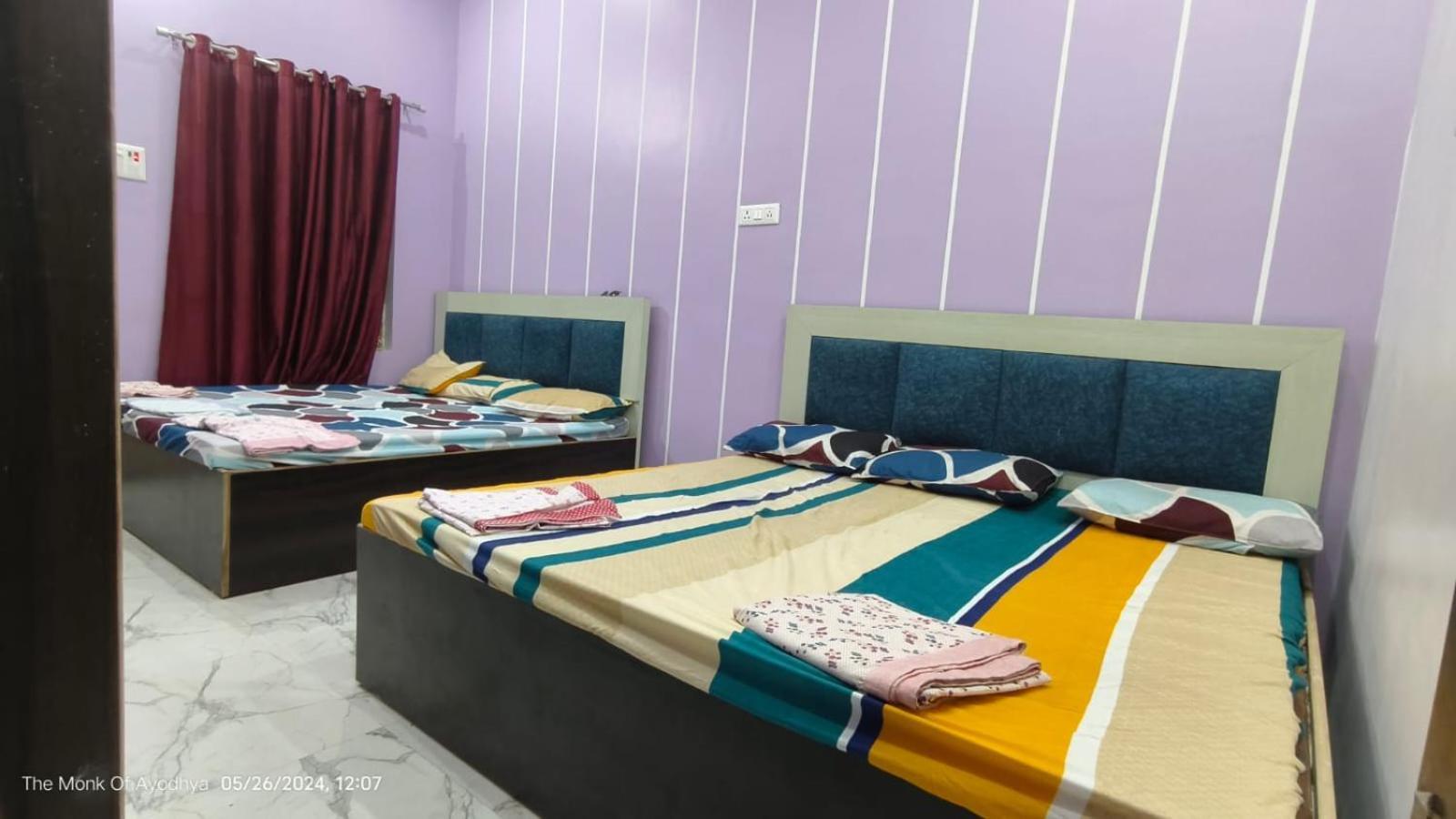 Shree Ayodhya Dham Guest House 300 Meter From Sri Ram Temple Free Pick Up , Drop , Breakfast & Wifi Exteriör bild